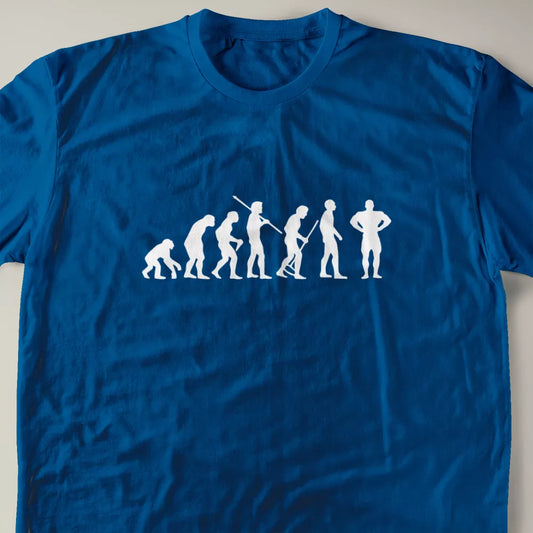 Evolution of a Bodybuilder T-Shirt