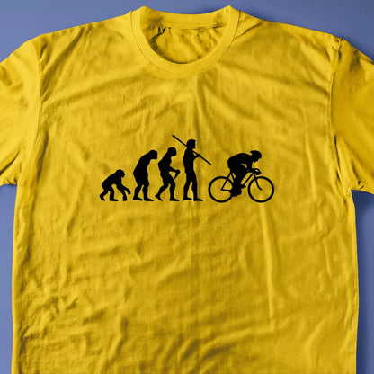 Evolution of a Cyclist T-Shirt