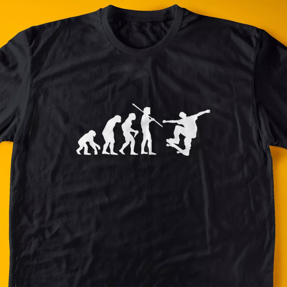 Evolution of a SkateboarderT-Shirt