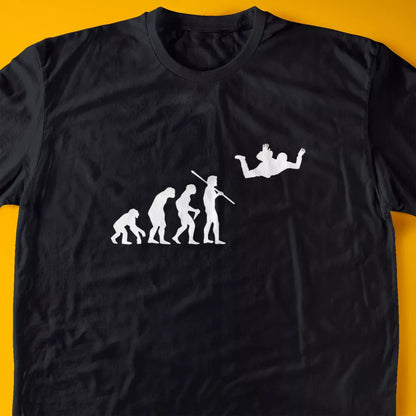 Evolution of a Sky Diver T-Shirt