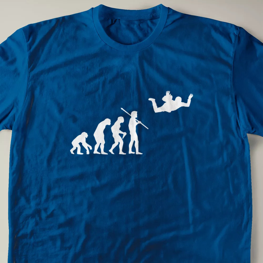 Evolution of a Sky Diver T-Shirt