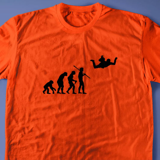 Evolution of a Sky Diver T-Shirt