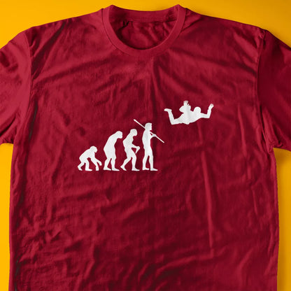 Evolution of a Sky Diver T-Shirt