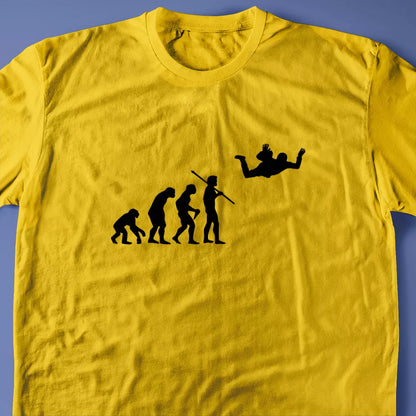 Evolution of a Sky Diver T-Shirt