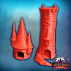 Tall Citadel Dice Tower