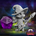 Pop the Chipmunk Wizard 28mm Scale Miniature