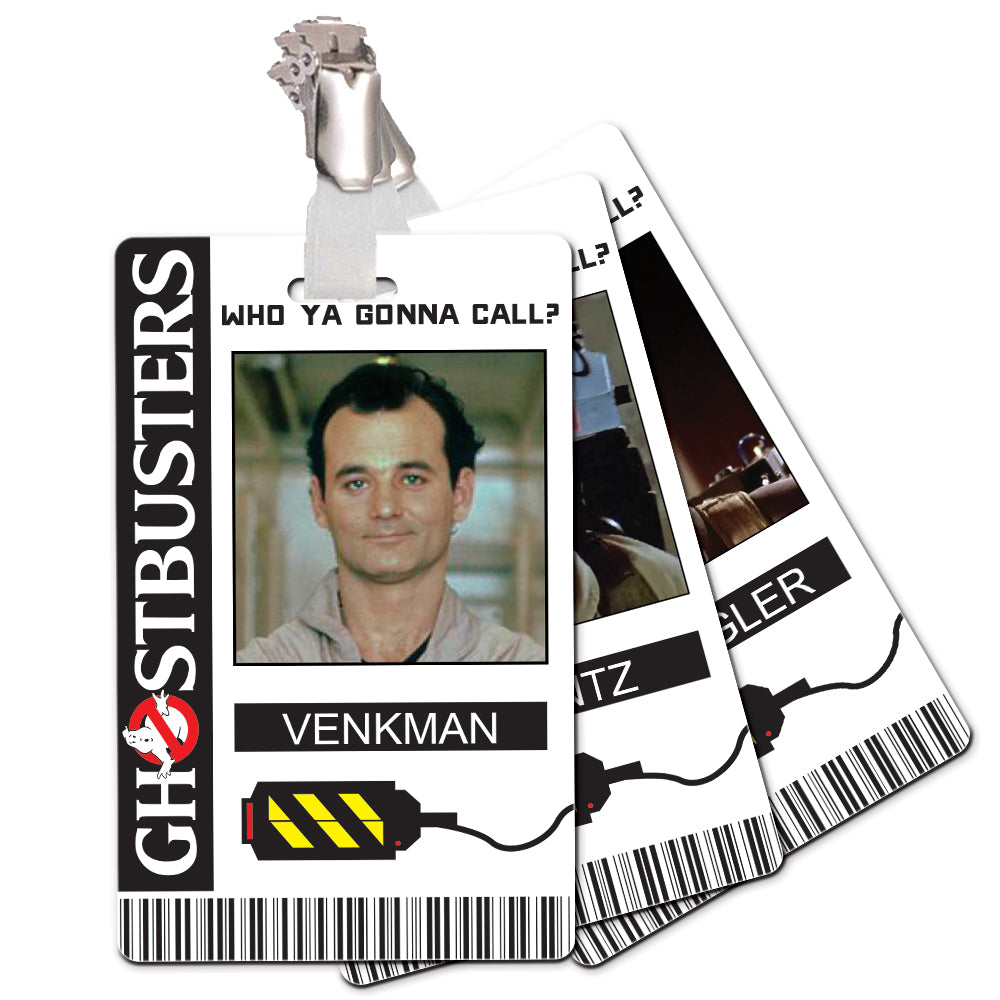 Ghostbusters Cosplay ID Card