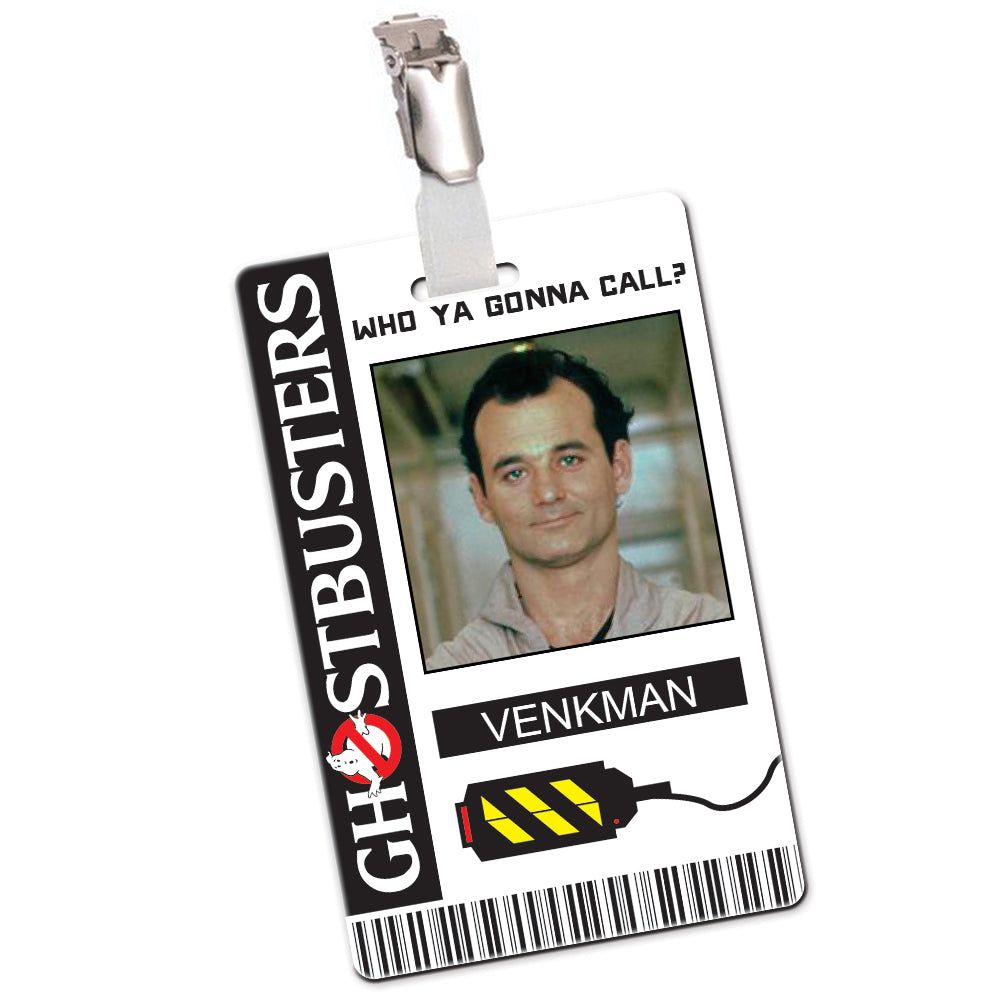 Ghostbusters Cosplay ID Card