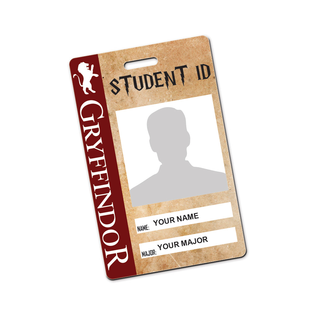 Hogwarts Student Personalised Cosplay ID