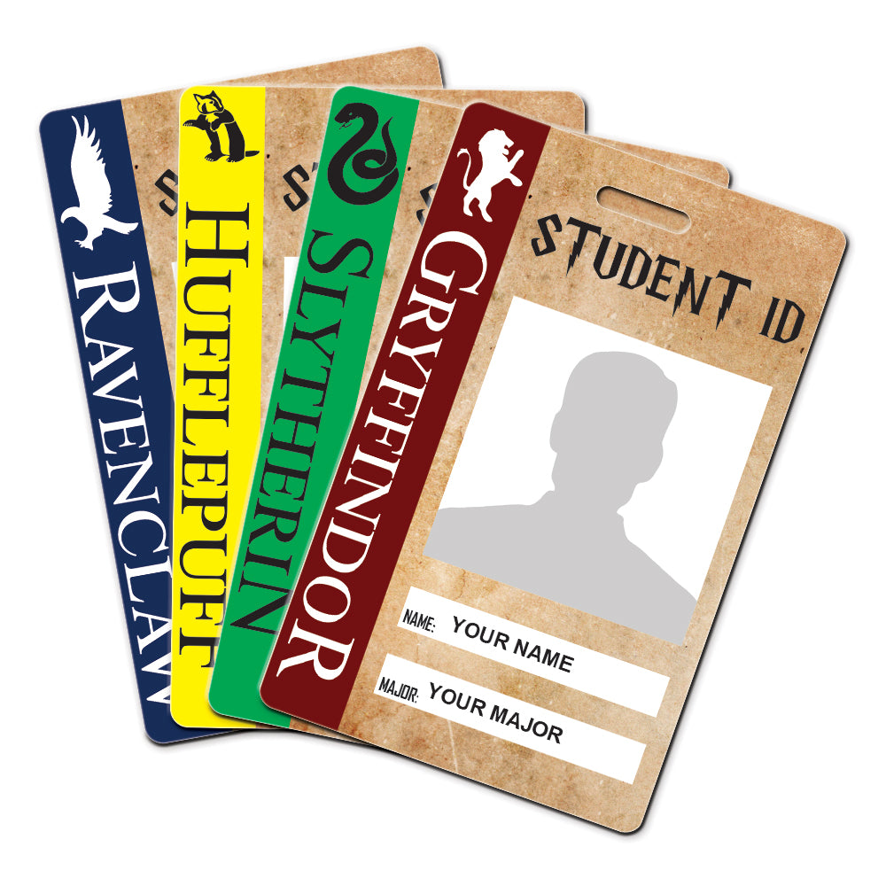 Hogwarts Student Personalised Cosplay ID