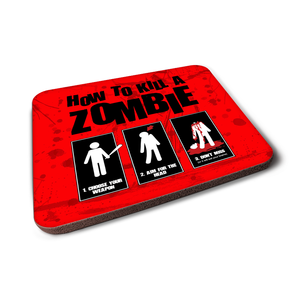 How To Kill A Zombie Coaster