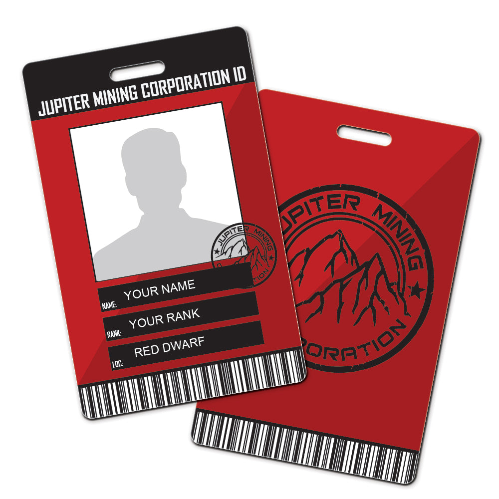 Jupiter Mining Corporation Personalised Cosplay ID