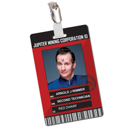 Jupiter Mining Corporation Cosplay ID Card
