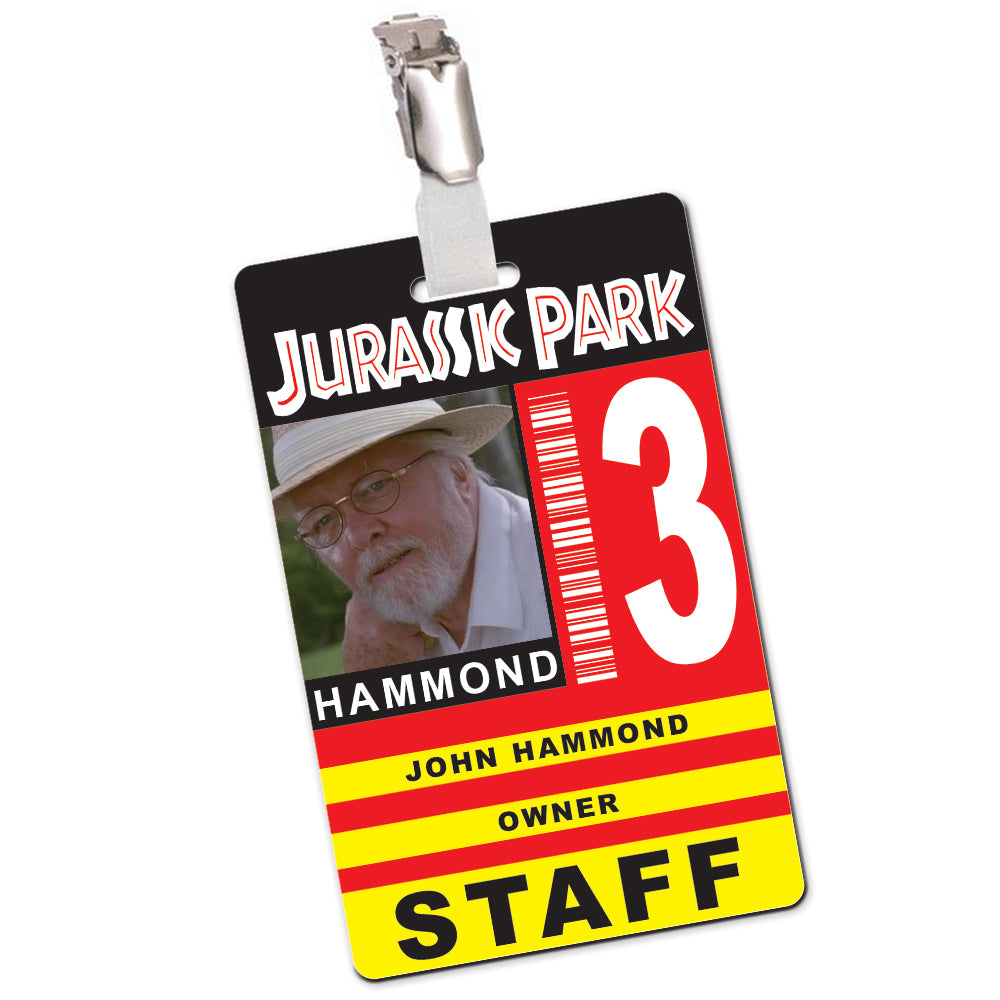 Jurassic Park Cosplay ID Card