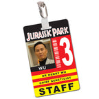 Jurassic Park Cosplay ID Card