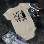 Late Night Drinking Buddy Babygrow