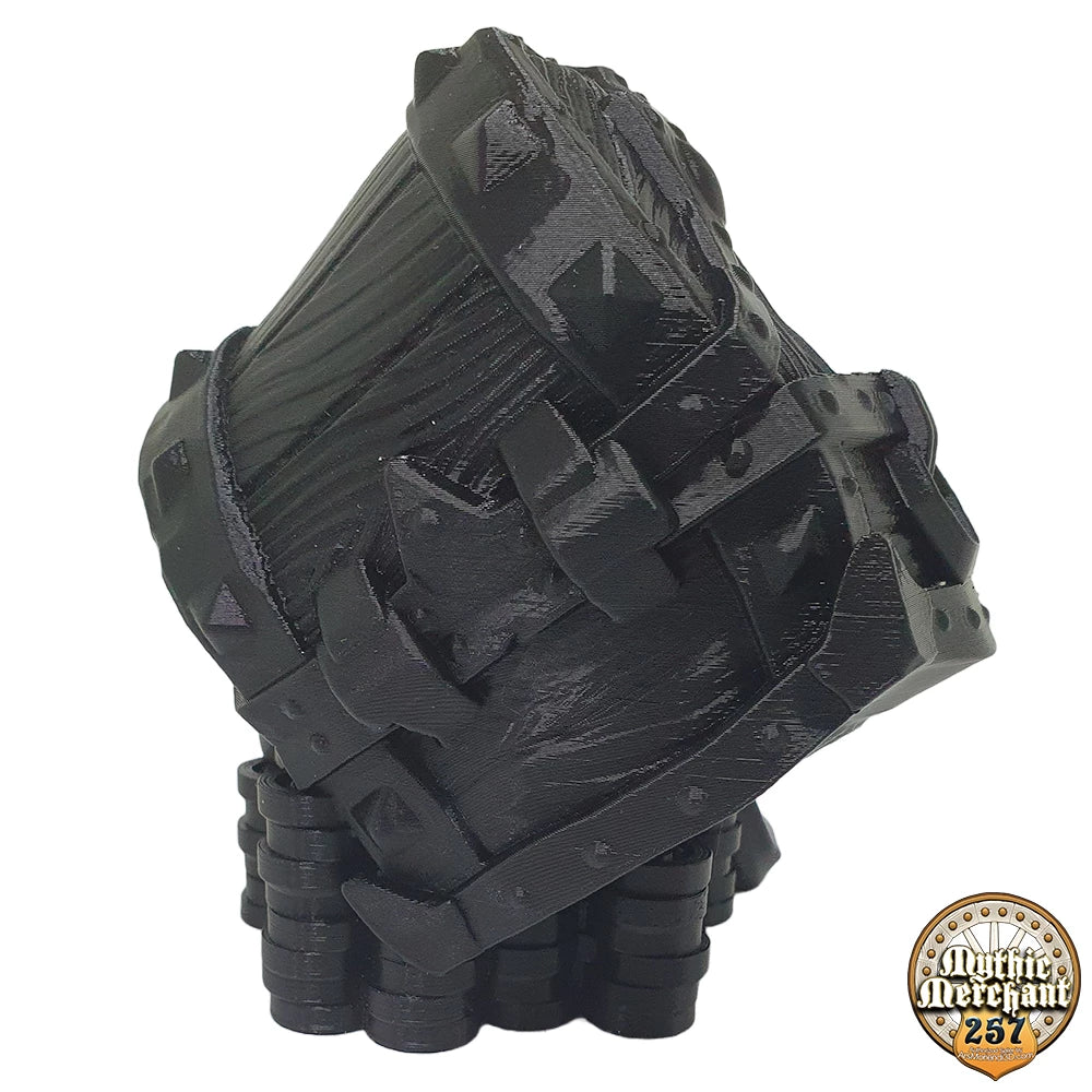 The Mimic Chest Dice Tower