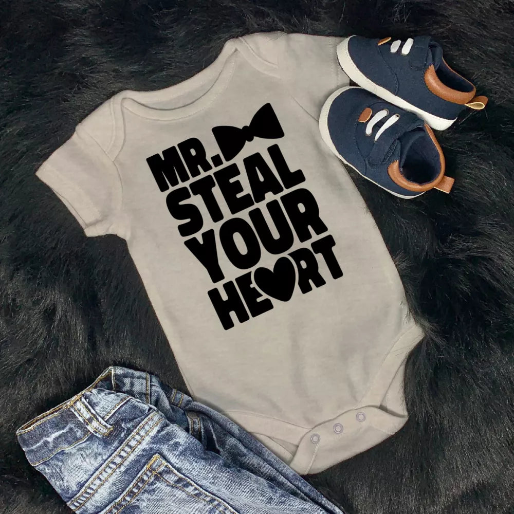 Mr. Steal Your Heart Babygrow
