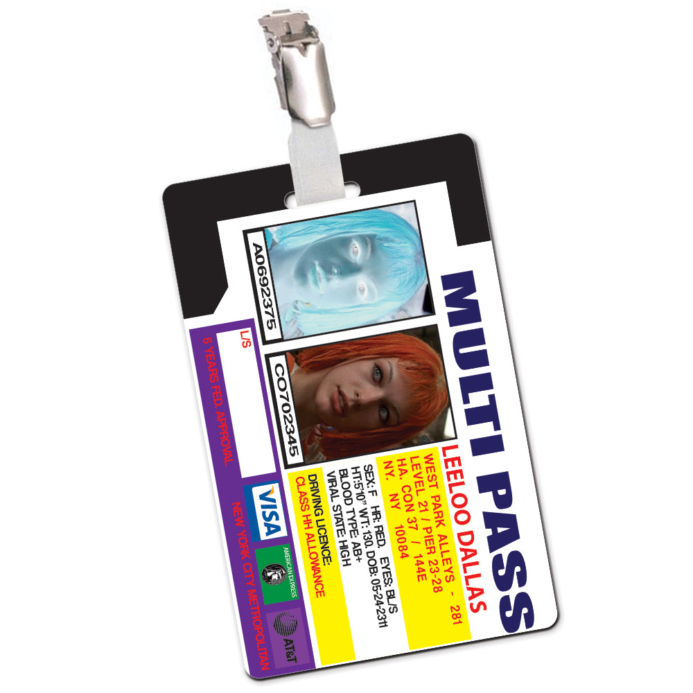 Multipass Cosplay ID Card