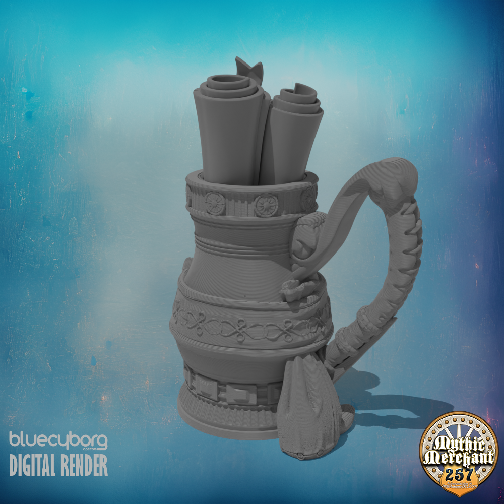 The Merchant Mythic Mug / Can Holder / Storage Box