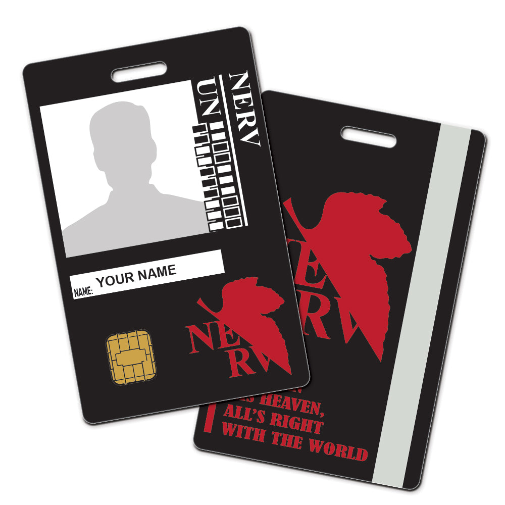 NERV Personalised Cosplay ID
