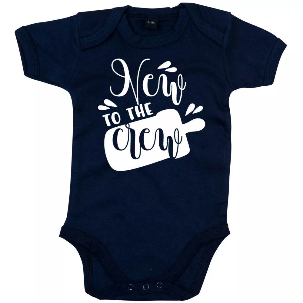 New To The Crew (Bottle) Babygrow
