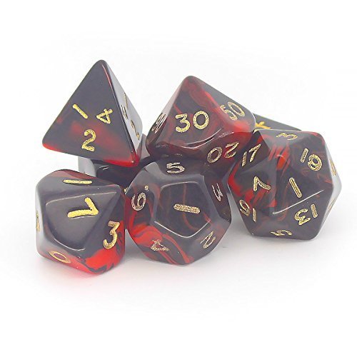 Oblivion Dice Set - Red