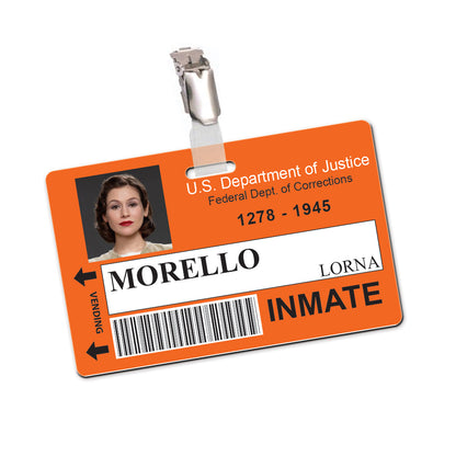 Orange is the New Black Inmate Cosplay ID Card