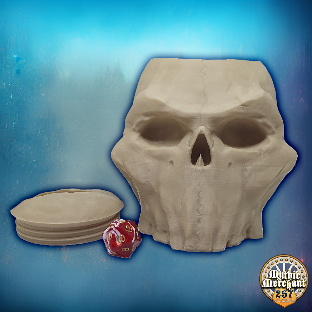 Orc Skull Mythic Dice Box