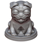 Derpy Pug Dog Dice Guardian