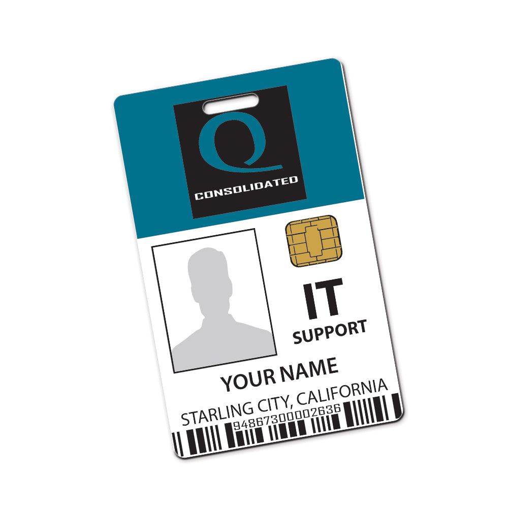 Queen Consolidated IT Support Personalised Cosplay ID