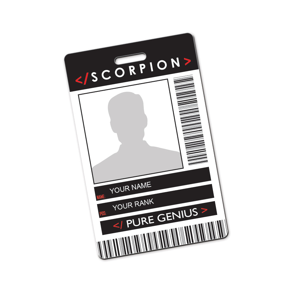 Scorpion Personalised Cosplay ID