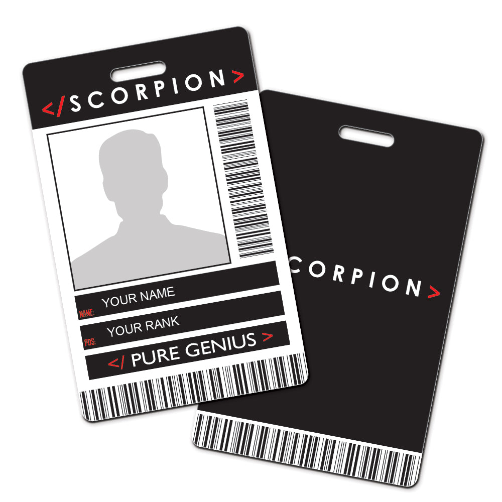 Scorpion Personalised Cosplay ID