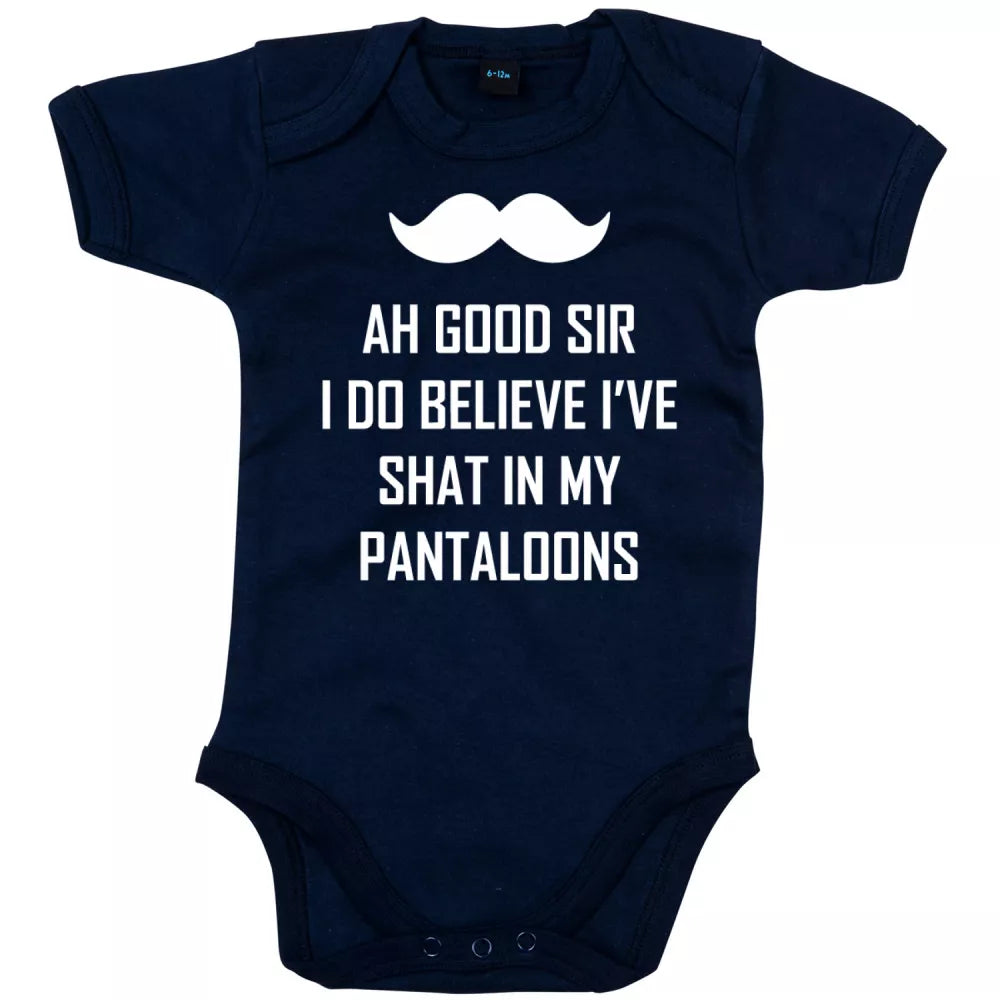 Ah Good Sir I Do Believe I've Shat In My Pantaloons Babygrow