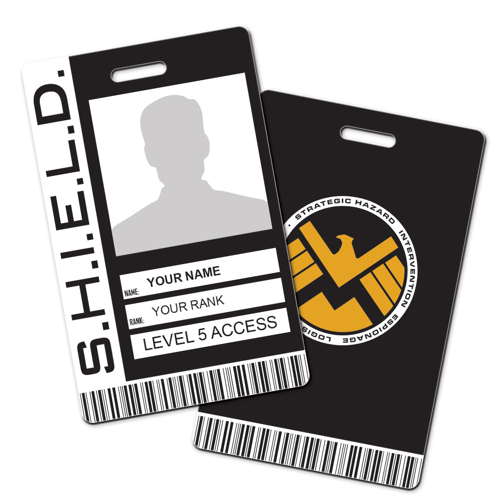 S.H.I.E.L.D - Agents of Shield Personalised Cosplay ID
