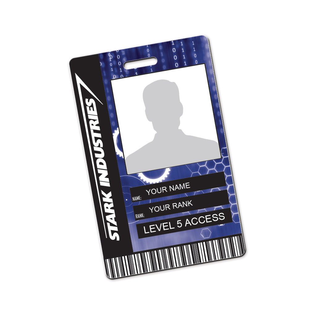 Stark Industries Personalised Cosplay ID