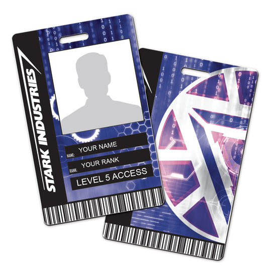 Stark Industries Personalised Cosplay ID