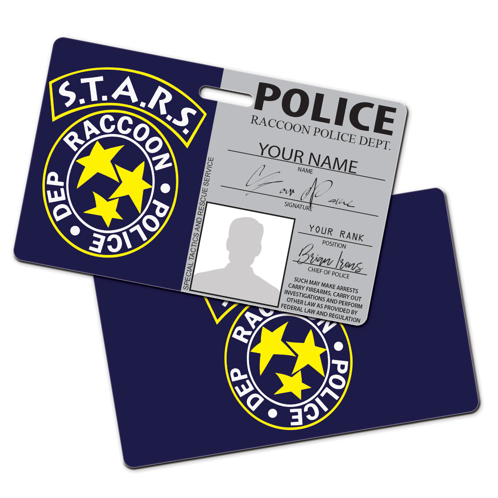 Raccoon City Police - STARS Personalised Cosplay ID