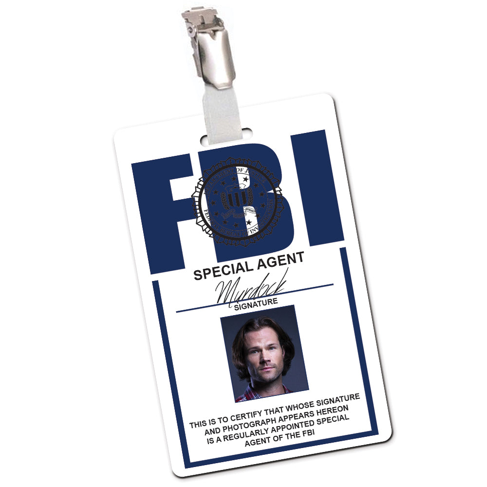 Supernatural Cosplay ID Card