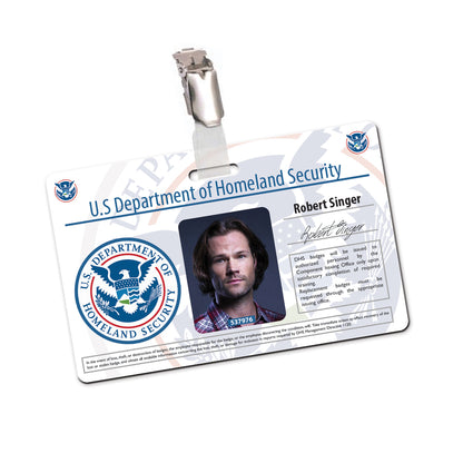 Supernatural Cosplay ID Card