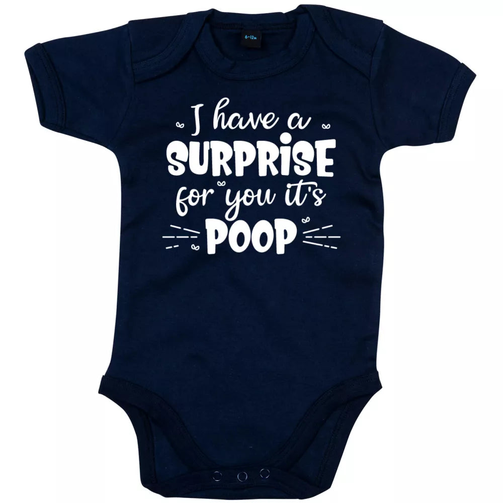 Surprise Poop Babygrow