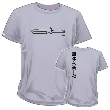 Blade Sketches - Tanto Knife T-Shirt