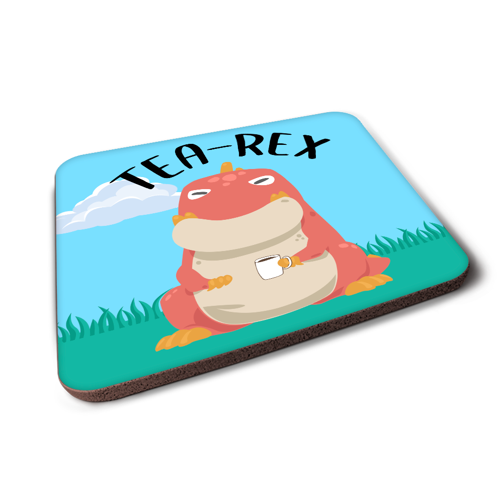 Tea-Rex Coaster