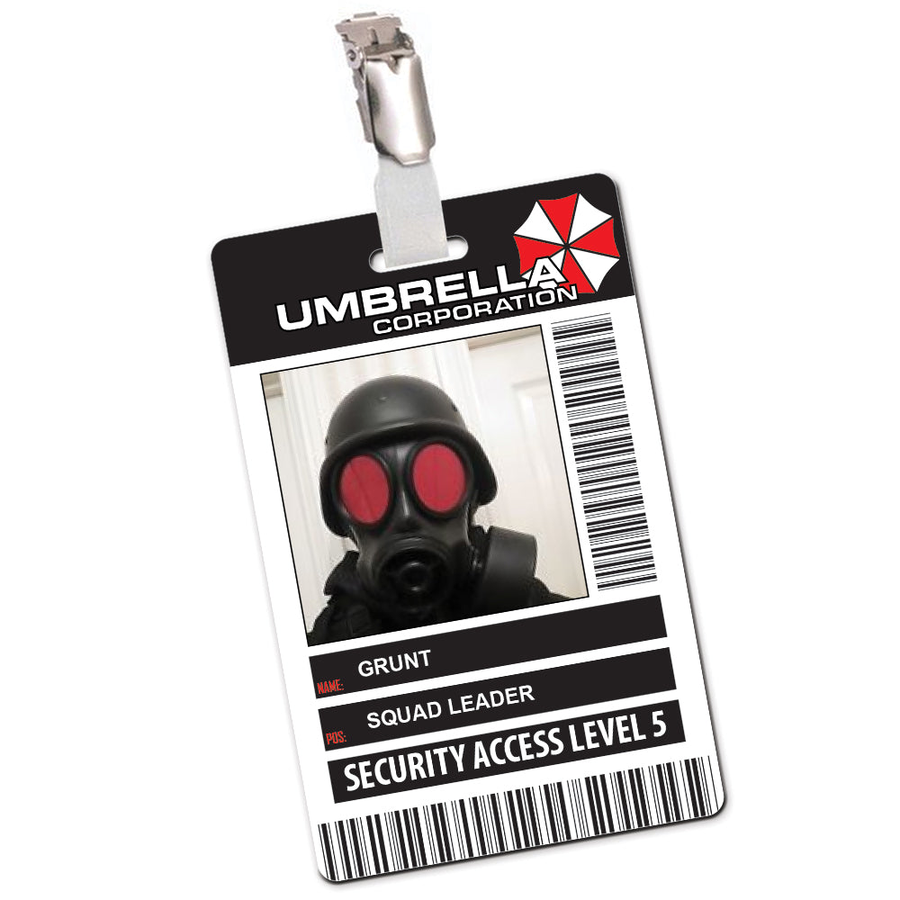Umbrella Corporation Cosplay ID Card