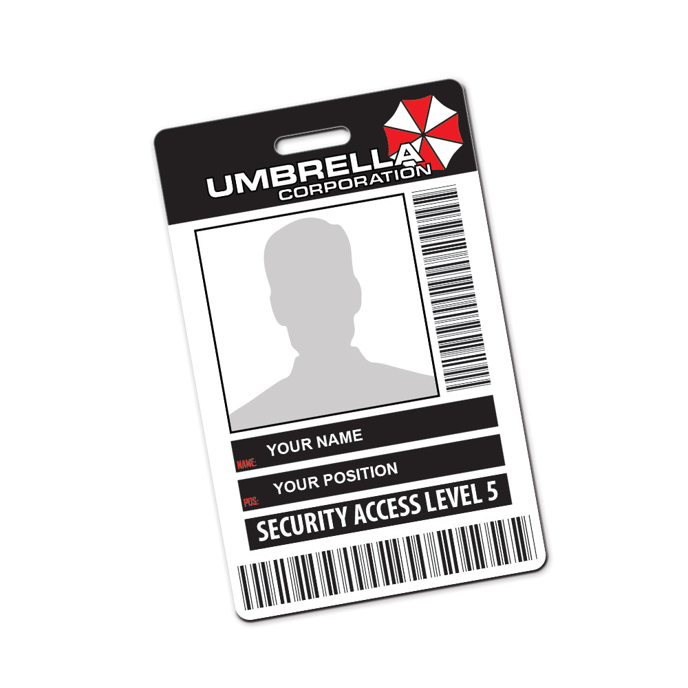 Umbrella Corporation Personalised Cosplay ID