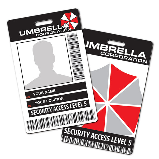 Umbrella Corporation Personalised Cosplay ID