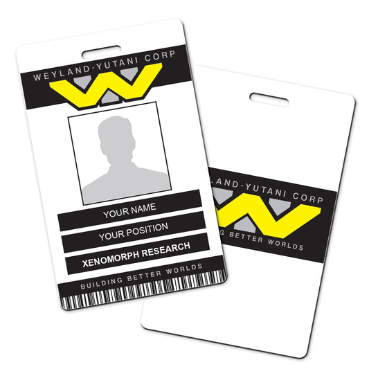 Weyland Yutani Corporation Personalised Cosplay ID