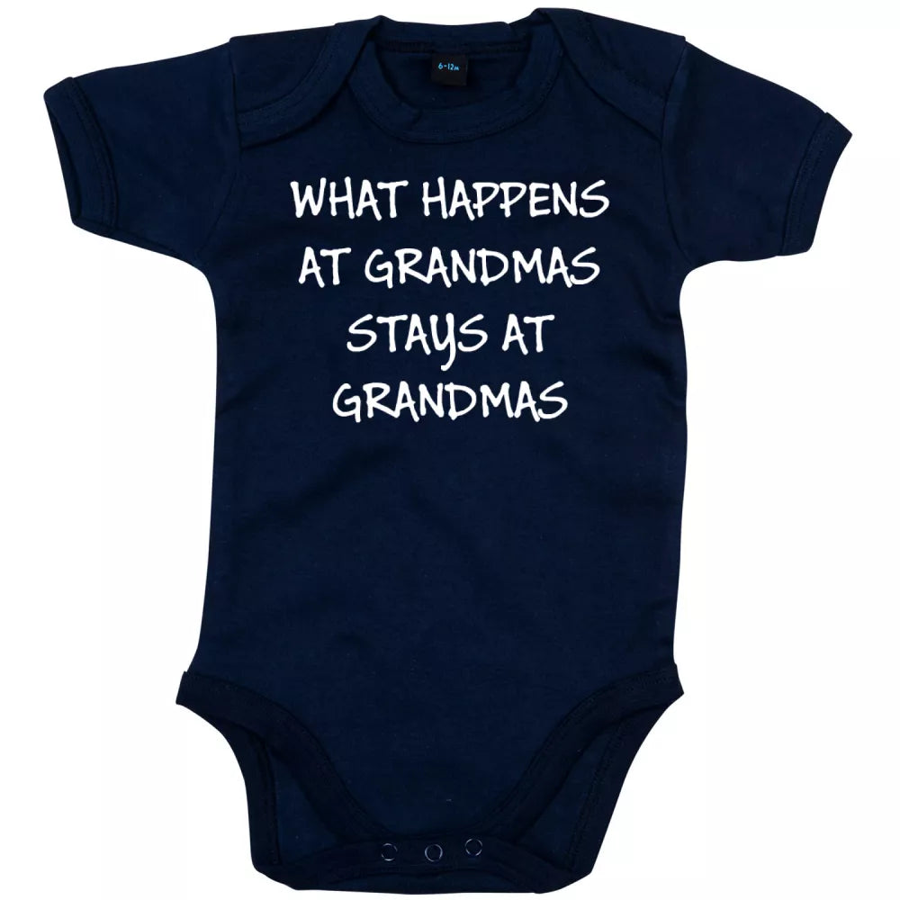 What Happens At Grandmas Stays At Grandmas Babygrow