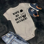 Wipe My Butt Sucker  Babygrow