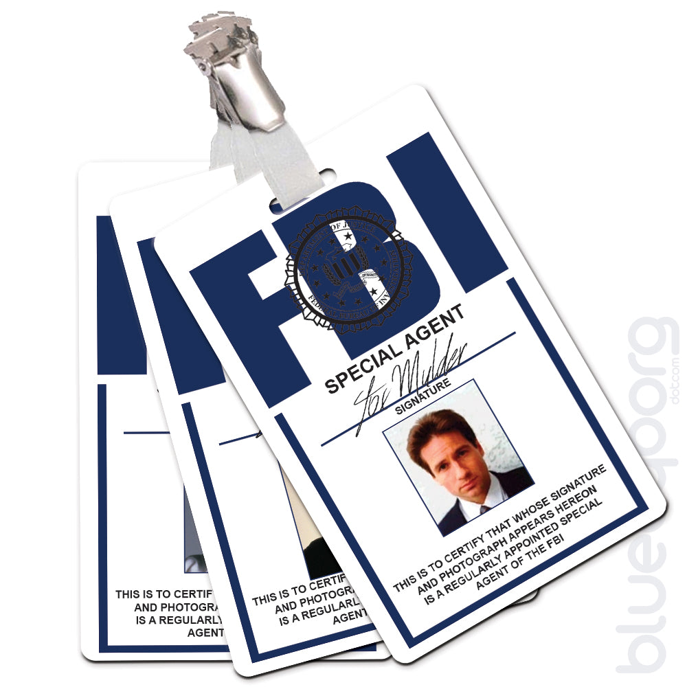 X-Files Cosplay ID Card